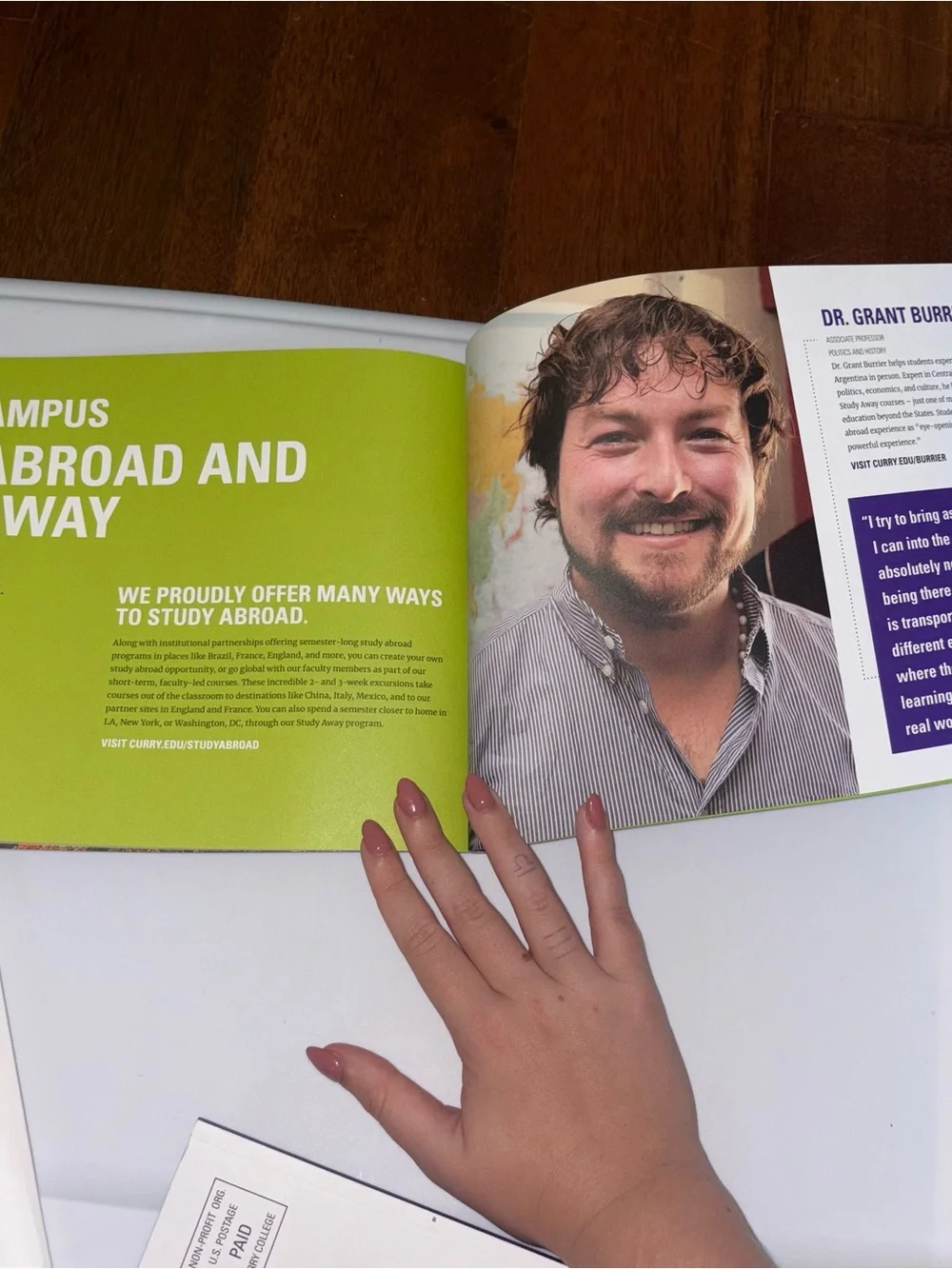 Curry College Massachusetts New Student Welcome Pack